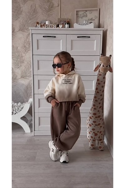 TINY BEAR Oversize Feel Free Top and Bottom Set