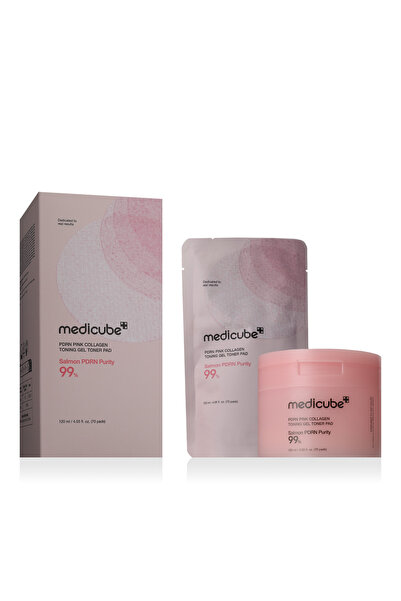 Medicube PDRN Pink Collagen Toning Gel Toner Pad 120 ml