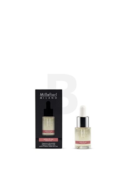 Millefiori Milano Fragrance Soluble in Water Ambra & Rosa 15 ml