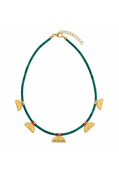 neslyaccessories Handmade Afghan Bead Necklace