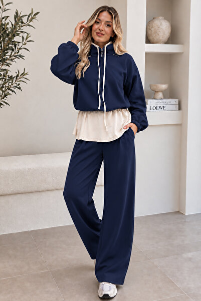 benguen Garnili Sports Double Set A808 Navy Blue