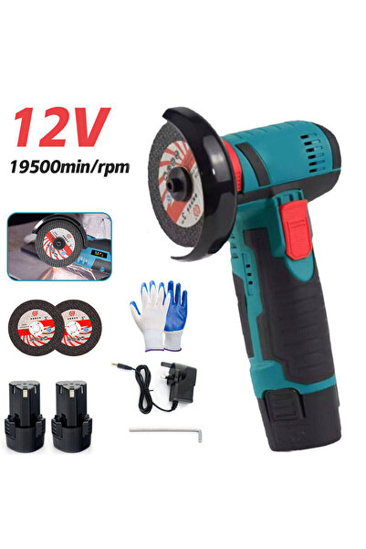 Generic Brand Mini polizor unghiular de 12V, reîncărcabil, unealtă de șlefuit...