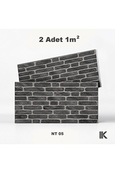 Kumlu Strafor Duvar Paneli 9 Sıra Taş Desenli 100 × 50 × 2 cm – 12 Adet / 6 m²