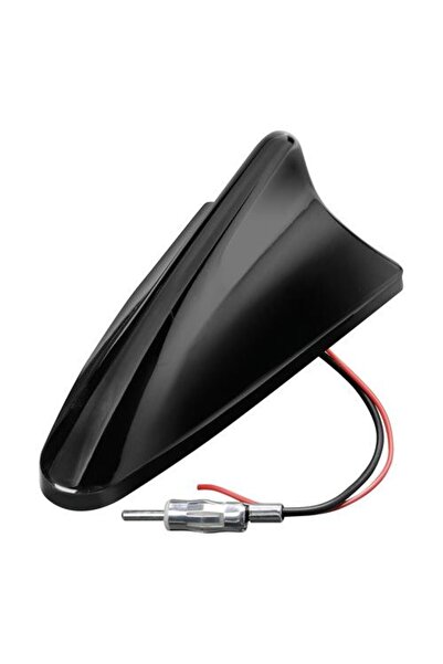 Generic Brand Κεραία Καρχαρίας AERO-FIN 6 12V Μαύρη AM/FM με Ενισχυτή Σήματος...