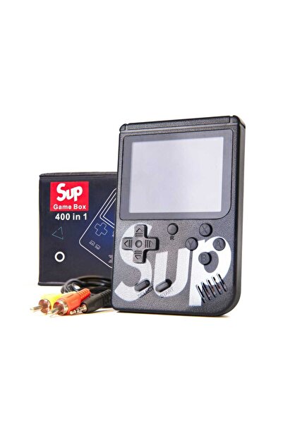 Generic Brand Consolă Jocuri Portabilă 400 Jocuri în 1, Conectare TV, Cablu A...