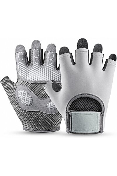 SKY TOUCH Weight Lifting Gloves for Men & Women, Breathable Gym Gloves with F...