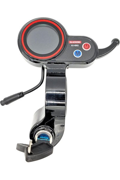 FUKUKAWA AX-HB02 XK 36V/48V Electric Scooter Display Set with Accelerator Thr...