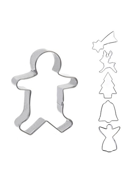 DD SHOP Forme Metalice de Craciun pentru Biscuiti - 6buc - Bucatarie