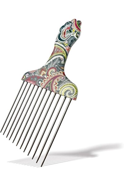 GENERAL Stainless Steel Comb for African, Kinky, and Curly Hair - Hair Stylin...