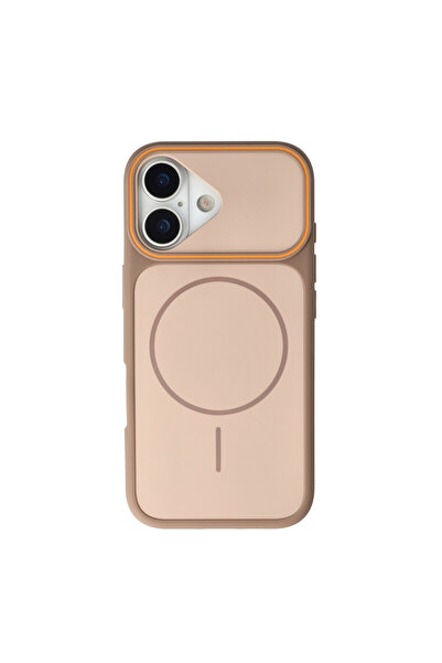 SEP Husa TPU+PC MagSafe Dual Layer Apple iPhone 18 Crem