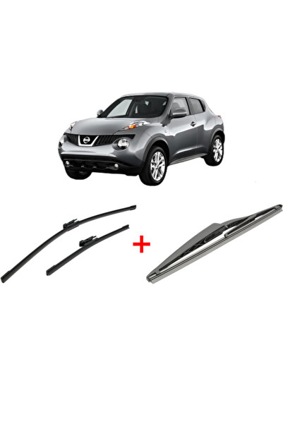 Bosch Set of 3 wipers NISSAN JUKE Van (F15) 2010-2019, for windshield and rea...