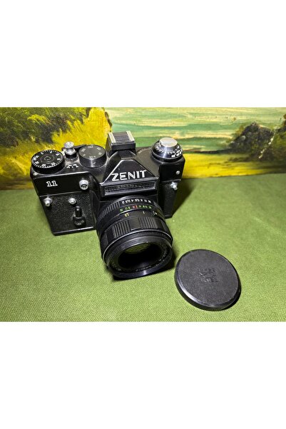 zenit 11 filmli fotoğraf makinası sorunsuz çalışır durumda