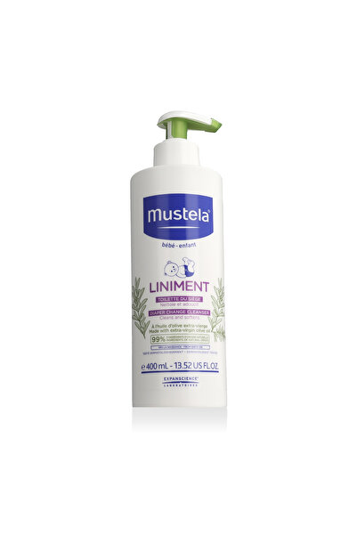Mustela Bébé Liniment Soluție de curățare pentru schimbarea scutecelor 400 ml
