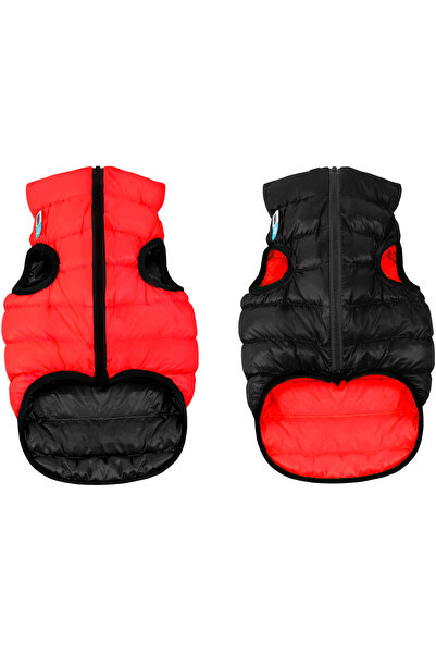 WAUDOG Jachetă pentru câini AiryVest reversibilă, mărimea XS 22, roșu/negru