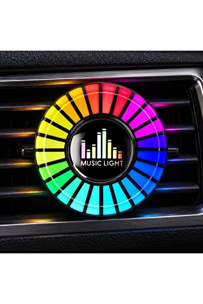 OEM Lampă ambientală auto KWMLIGHT, 24 LED-uri RGB, Sincronizare muzicală, Parfum de ocean, Control prin aplicație, USB-C