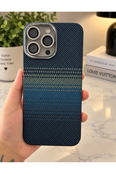 İphone 16 Pro Max Karbon Magsafe Uyumlu Kılıf