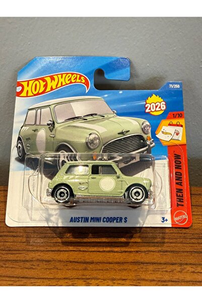 '67 Austin Mini Cooper S Yeşil - HW Klasik İngiliz Spor Araba