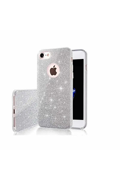 Telforceone Apple iPhone 13 Pro Θήκη Τηλεφώνου με Γκλίτερ Ασημί