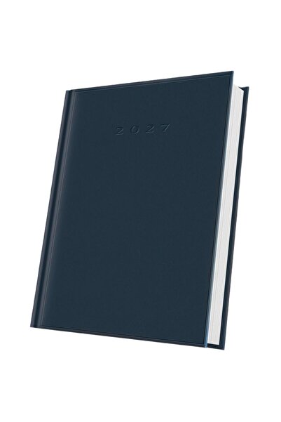 Herlitz Agenda A5 zilnica datata 2027 albastru inchis