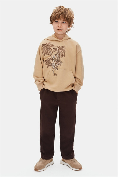 NK Boy's Borneo Pants 8-14 Years Brown