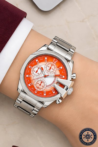 COMMES Silver Color Steel Cord Steel Case, Colorful Glass Women Wrist Watch Sdcms1106