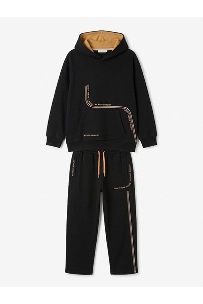 Escabel Boy's Tracksuit Set 9-14 Years Black