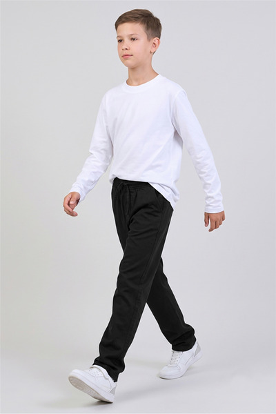 DMB BOYS & GIRLS Dmb Boy's Pants 7-15 Years Black