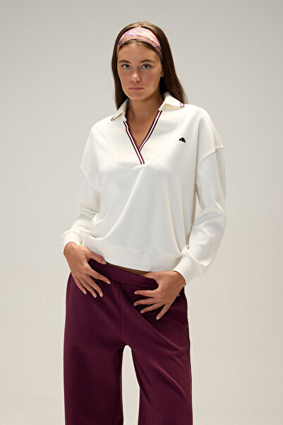 Ellesse Polo Collar Women's Sweatshirt 6Wf3005-Of