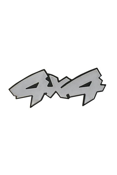 Generic Brand Αυτοκόλλητο Χρωμίου 3D ''4X4'' 15.5εκ x 6.5εκ 1 Τεμάχιο