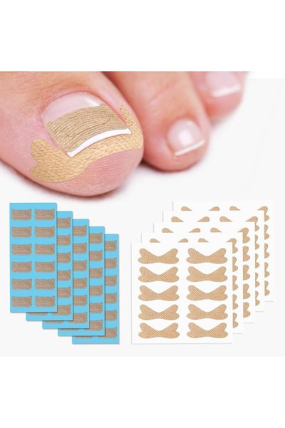 Tazweeq 60Pcs Breathable Ingrown Toenail Corrector Patches, and 50Pcs Ingrown...
