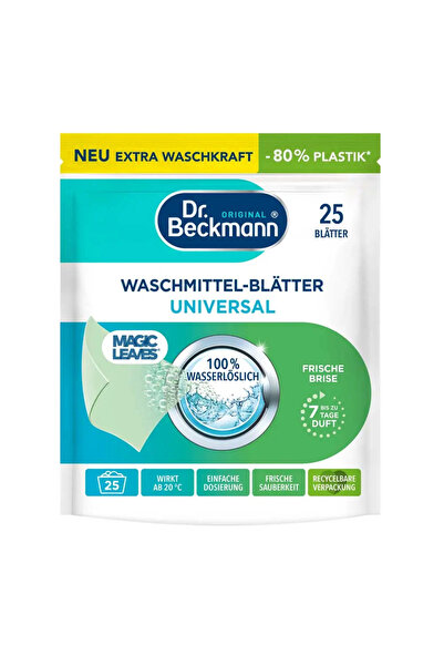 BECKMANN Detergent rufe tip servetel, Universal, 25 bucati, Dr.