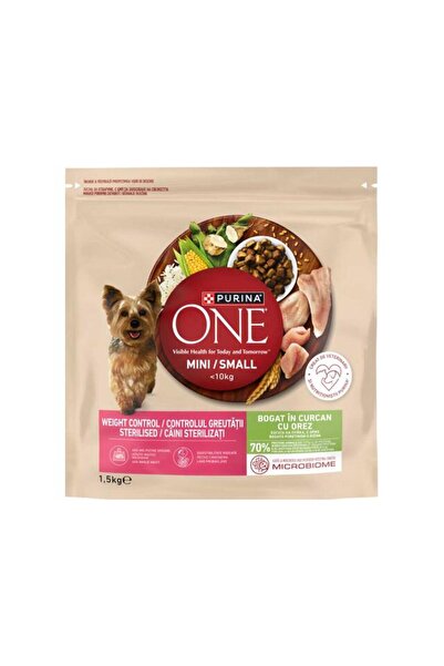 One Mini Purina Weight Control, Cu Curcan Si Orez, Hrana Uscata Pentru Caini,...