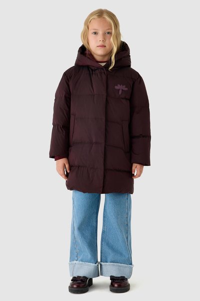 Tyess Kız Çocuk Bordo Mont