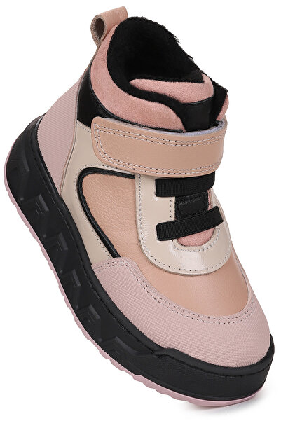 Kiko Kids Jasmine 100% δερμάτινα παπούτσια για κορίτσια με Velcro