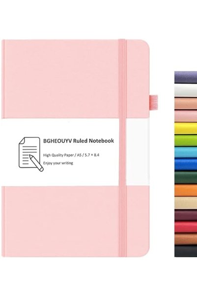 GENERAL BGHEOUYV Notebook Journal, College Ruled Notebook Lined A5 160 Pages,...