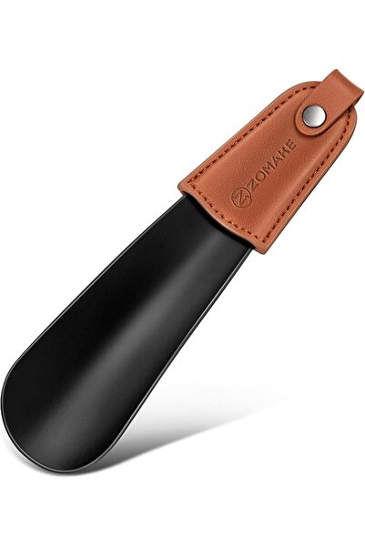 ZOMAKE Metal Shoe Horn - Travel Shoehorn Stainless Steel Shoes Helper Stick 1...