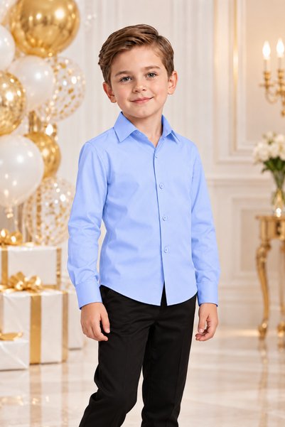Delfini kids Boy's Long Sleeve Shirt