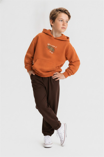 NK Boy's Change Sweatshirt 8-14 Years Orange