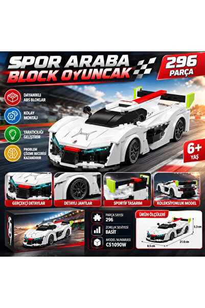 Fa Aksesuar C51090W H2 Speed 296 Parça Block Oyuncak