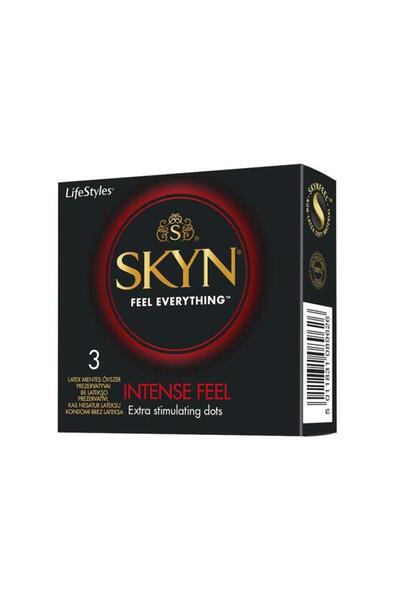 SKYN Prezervativ Non Latex Intense Feel 3 Buc