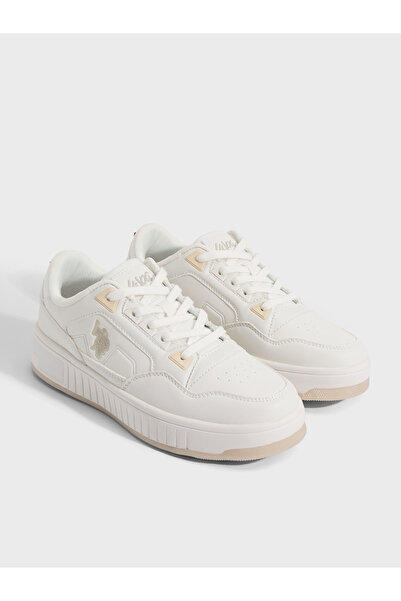 U.S. Polo Assn. Cypher White Women's Sneaker Casual Shoes
