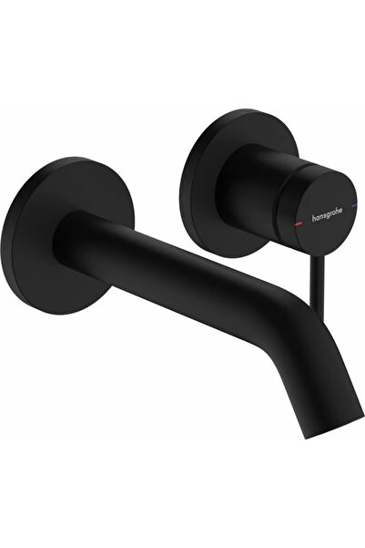 Vivis Baterie de chiuvetă încastrată TECTURIS S cu pipă de 16,5 cm, negru mat