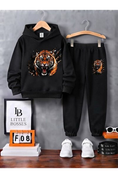 LB little bosses طقم رياضي شتوي للأطفال للجنسين (KAPLANN)