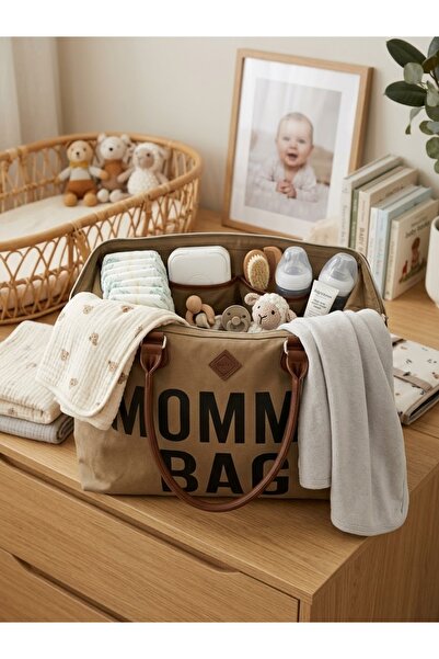 OMY Mommy Bag Mother Baby Care Bag Shoulder Bag with Thermal Bottle