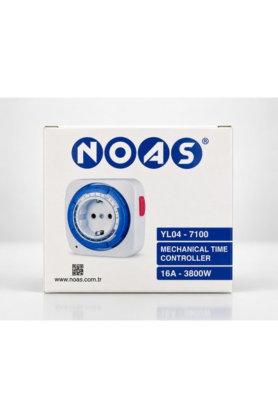 Mekanik Zamanlayıcı Priz 16A 3800W YL04-7100