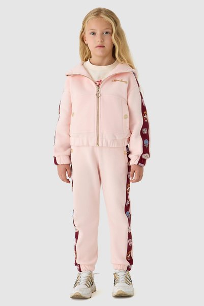 SWATSKY Girl's Pink Tracksuit Top