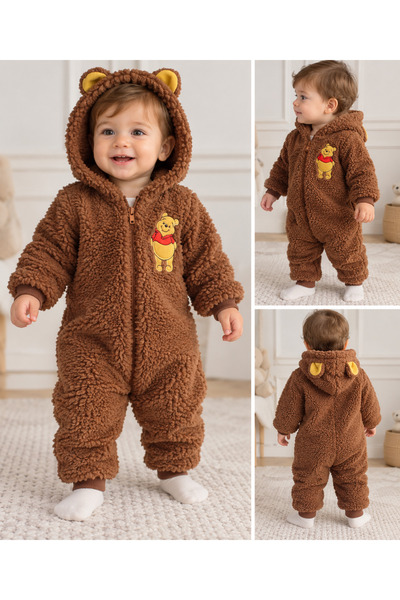 SANTRALBEBE Baby Boy Welsoft Zippered Jumpsuit