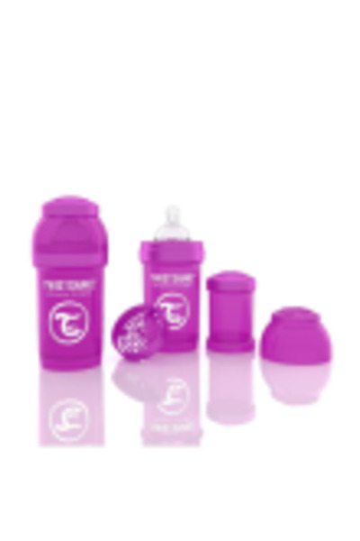 Twistshake Biberon Anti - Colici 180 ml Violet