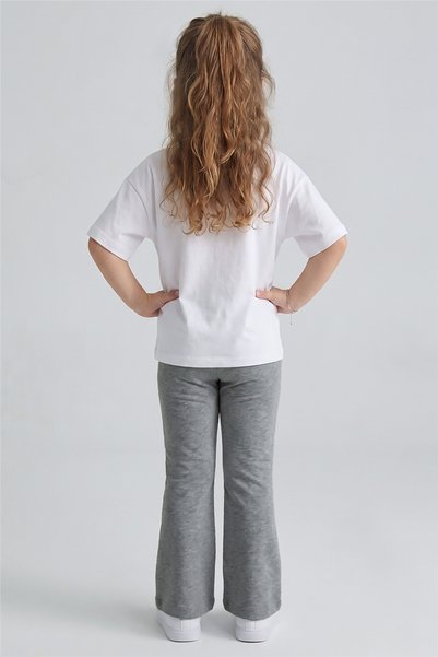 DMB BOYS & GIRLS Dmb Girls' Spanish Style Leggings 2-7 Years Smoked