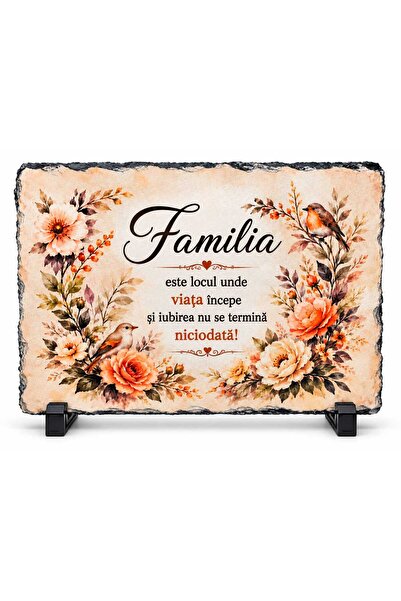 Beautiful gift Placa ardezie decorant